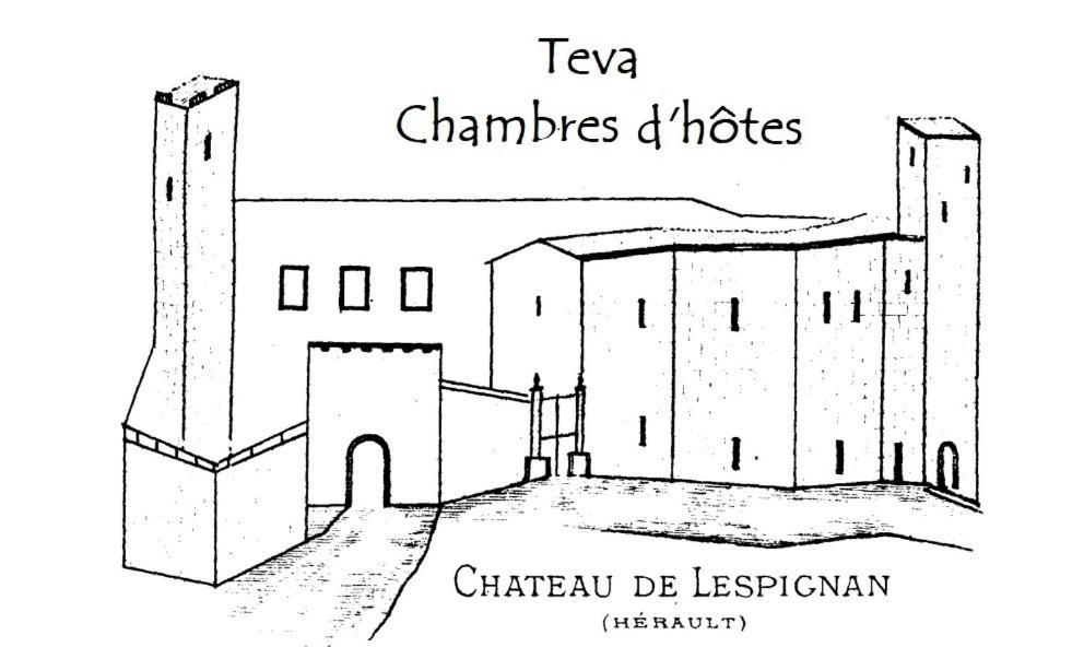 Bed and Breakfast Teva Lespignan Esterno foto